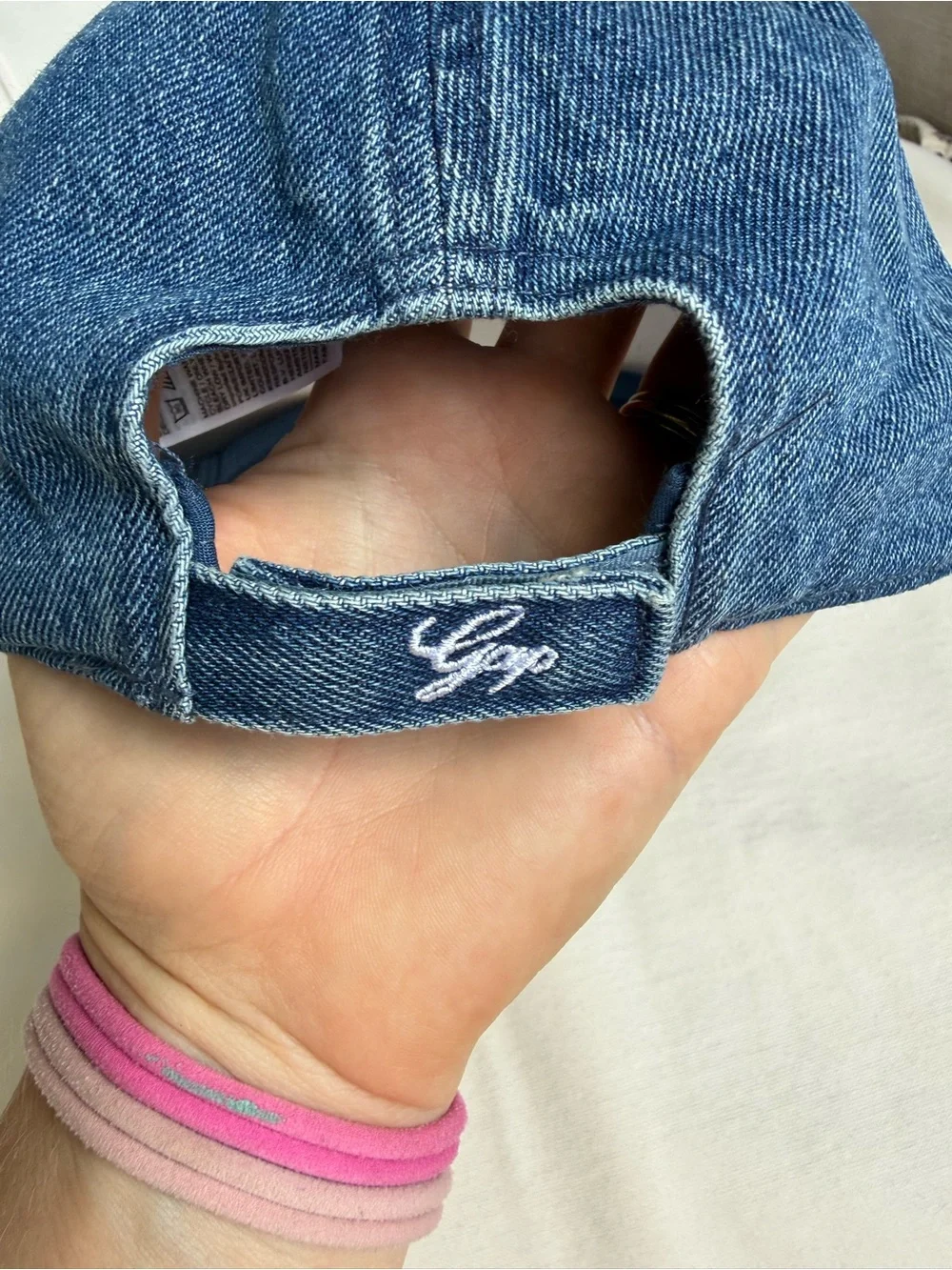 GAP Baby Denim Baseball Hat